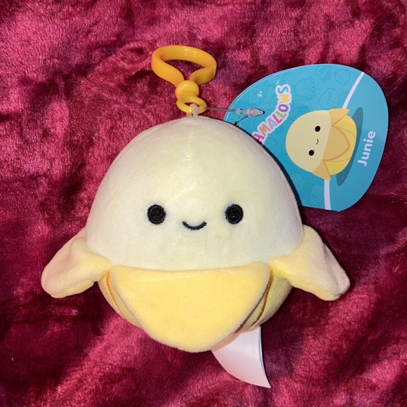 Squishmallows Other - Junie banana clip squishmallow